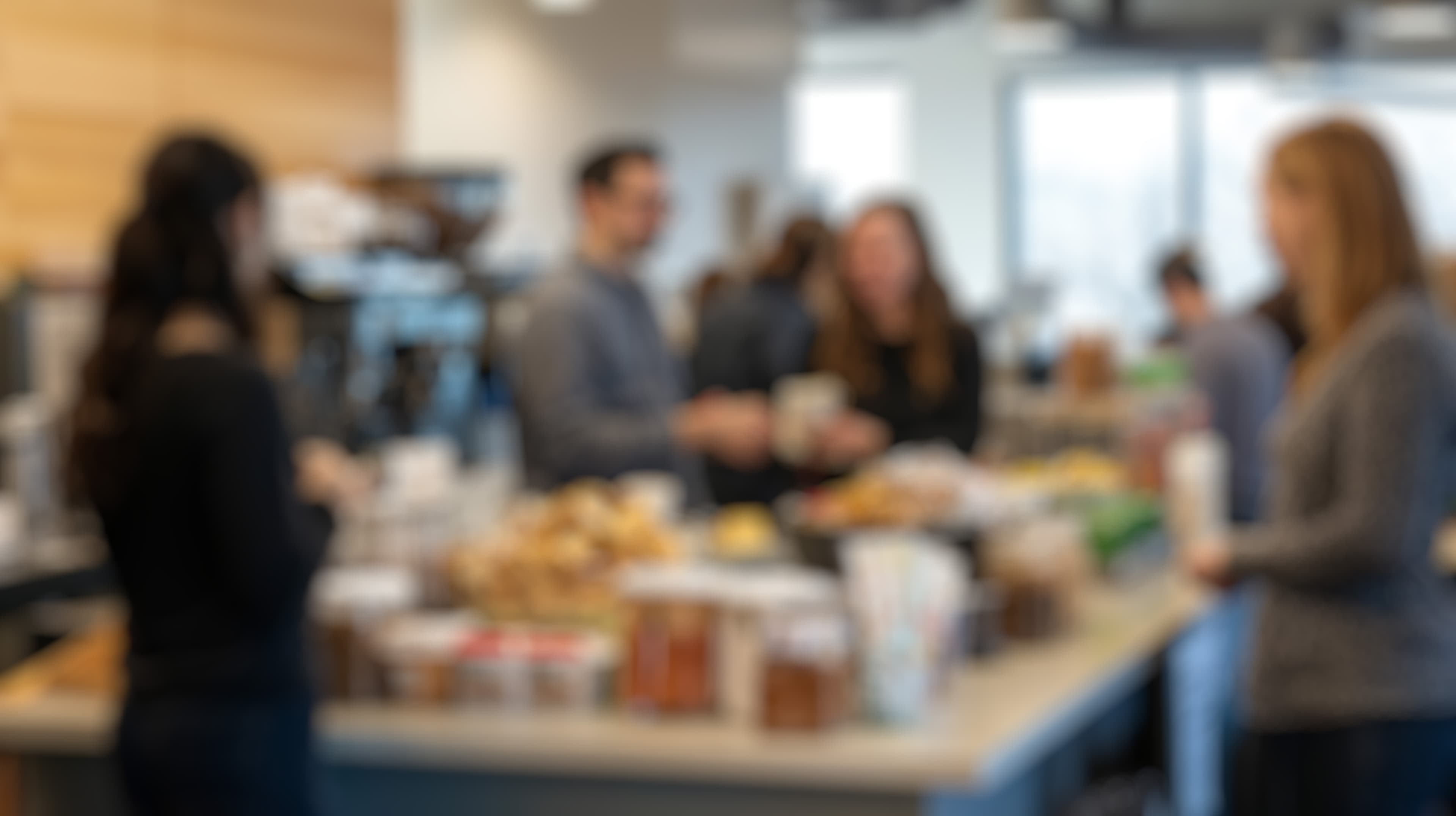 Caffeine Station team and customers